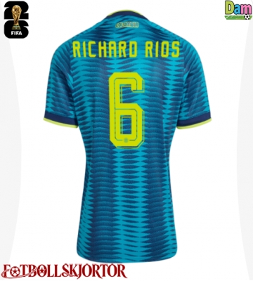 Colombia Richard Rios #6 Bortatröja Dam VM 2026 Kortärmad